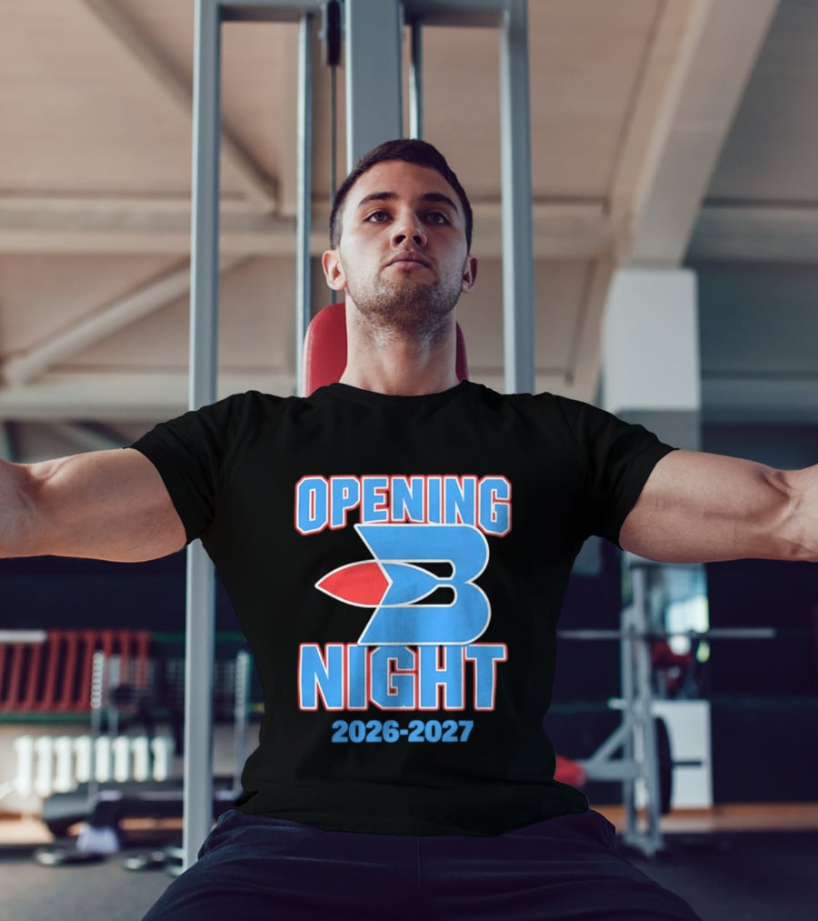 Opening Night 2026 2027 Buffalo Braves T-Shirt