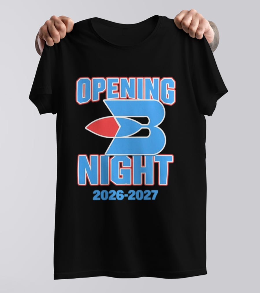 Opening Night 2026 2027 Buffalo Braves T-Shirt