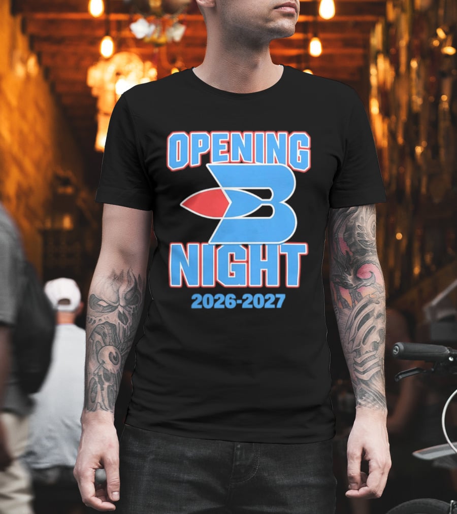 Opening Night 2026 2027 Buffalo Braves T-Shirt