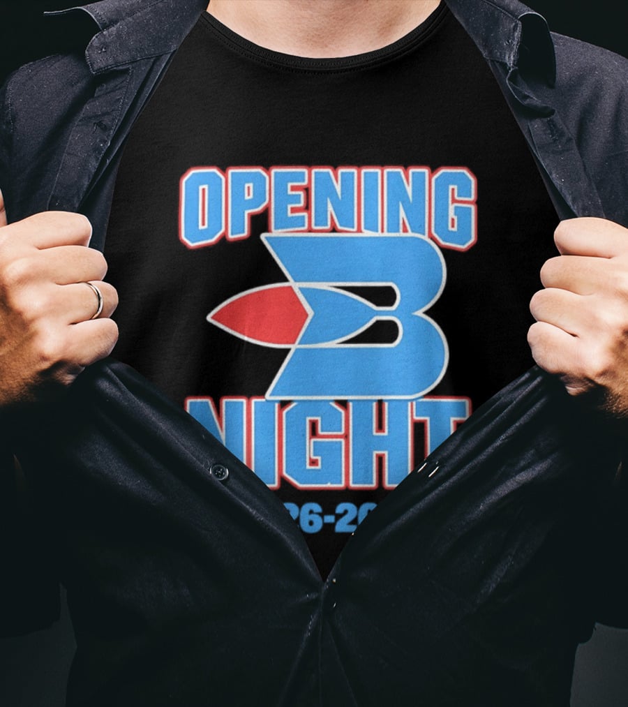 Opening Night 2026 2027 Buffalo Braves T-Shirt