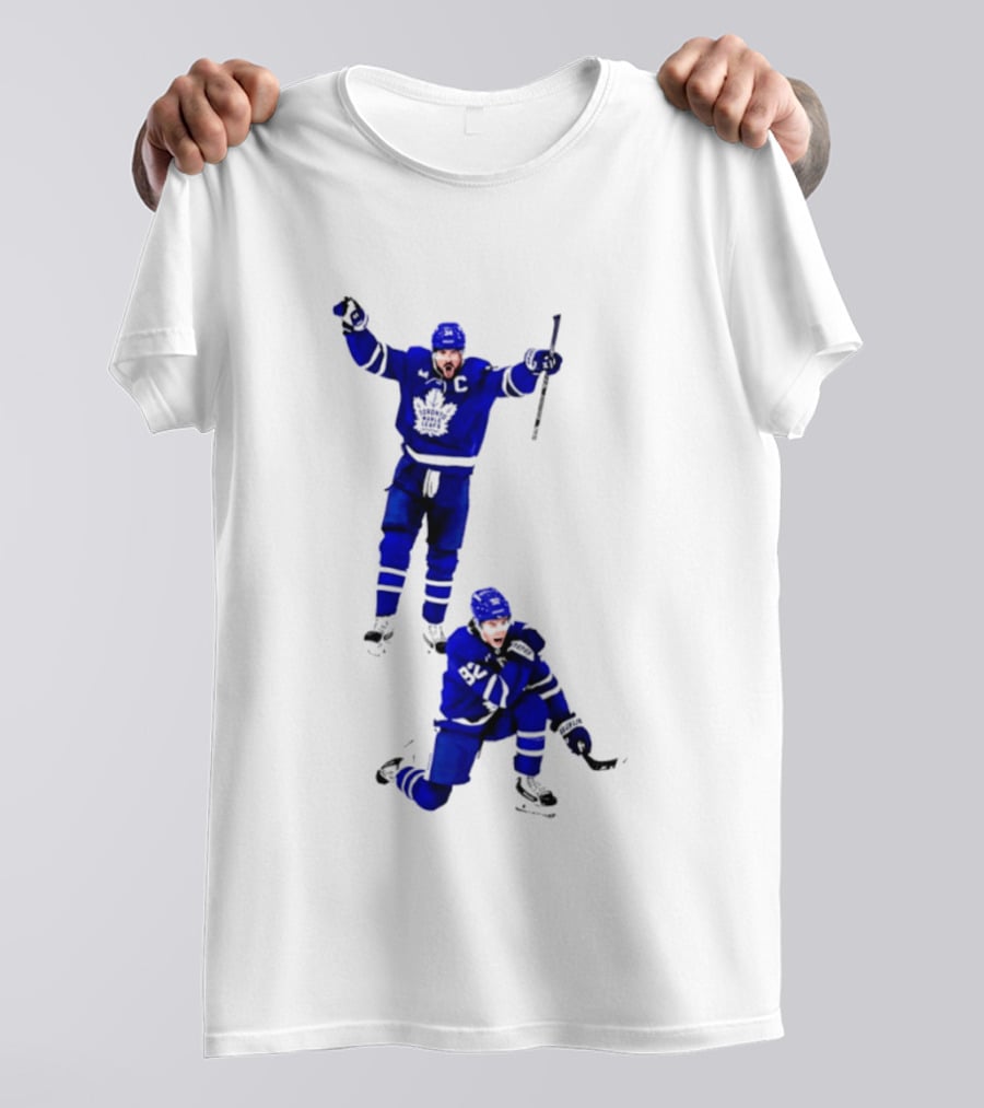Auston Matthews Gavin McKenna Toronto Maple Leafs Firts One Hockey Players T-Shirt
