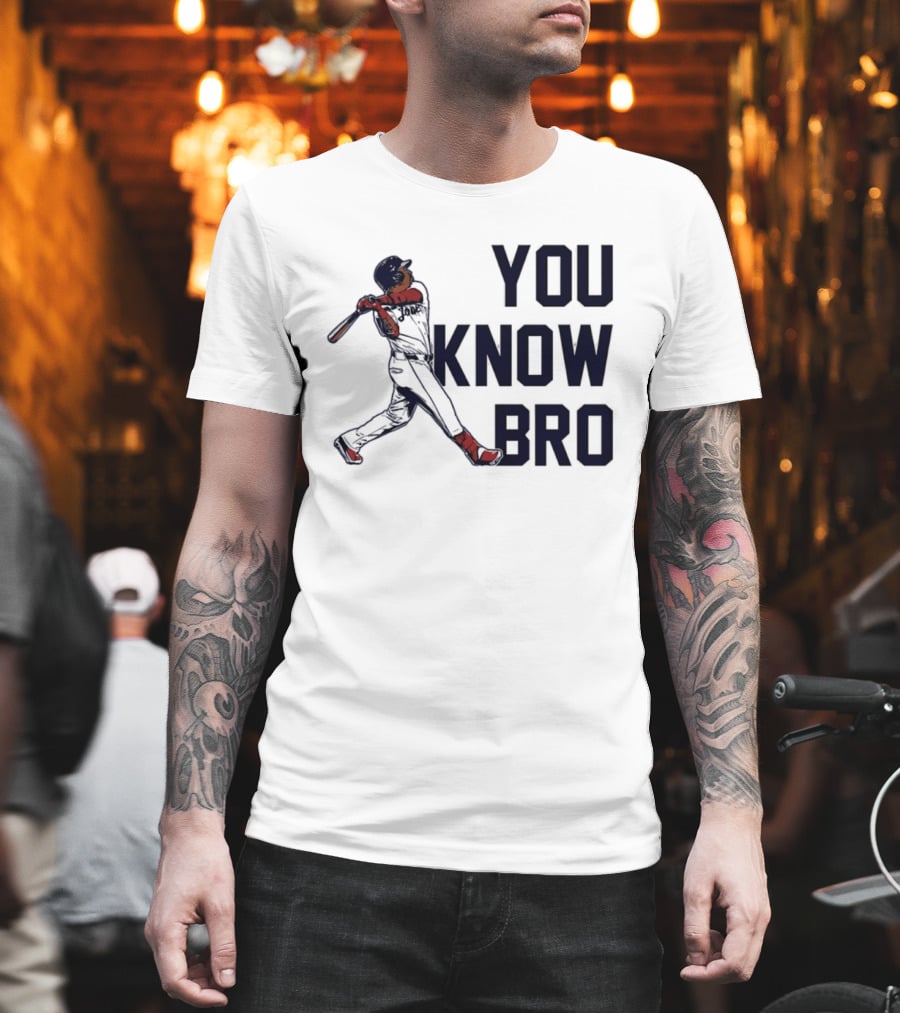 You Know Bro Baseball Swing Home Run ALDS 2026 T-Shirt