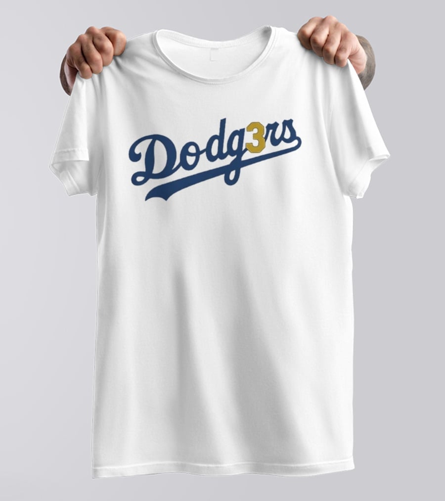 Dodg3rs Three Time Champs Los Angeles T-Shirt