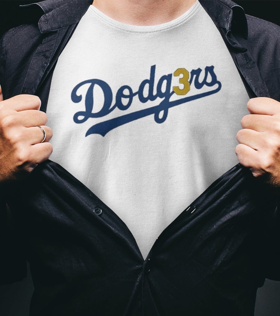 Dodg3rs Three Time Champs Los Angeles T-Shirt