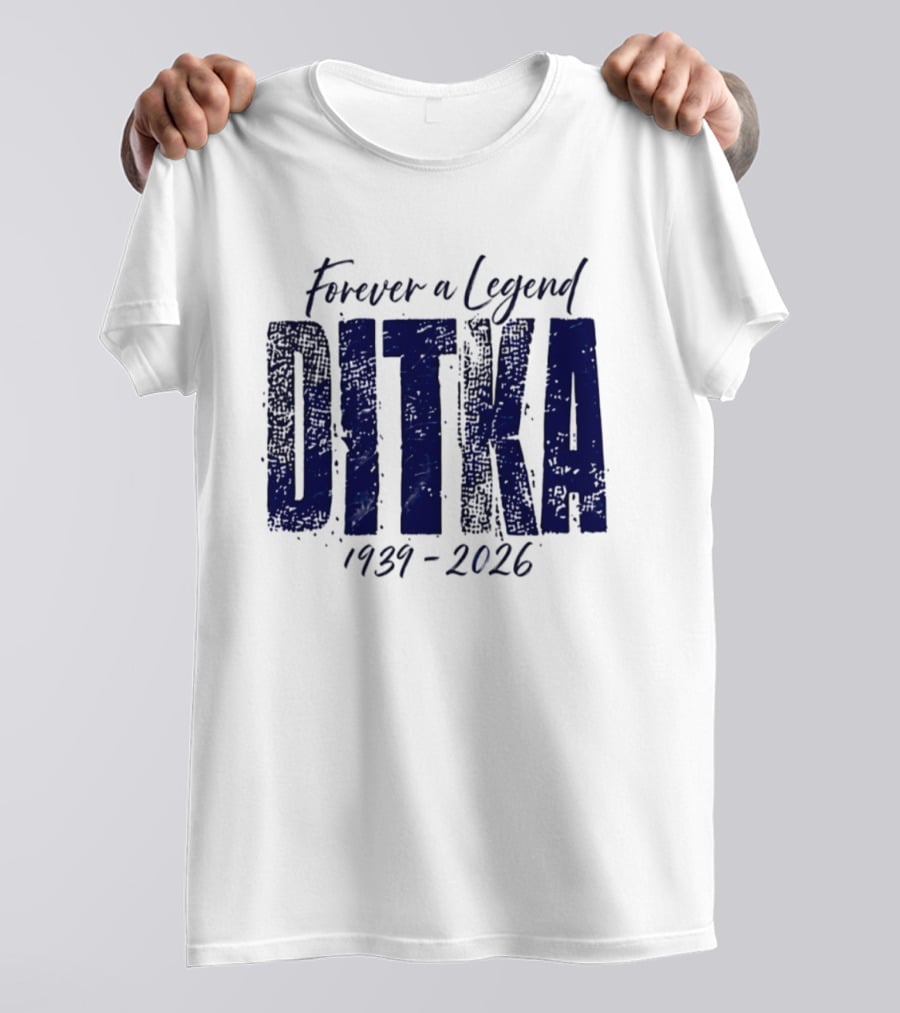 Mike Ditka Chicago Bears Forever A Legend 1939 2026 T-Shirt