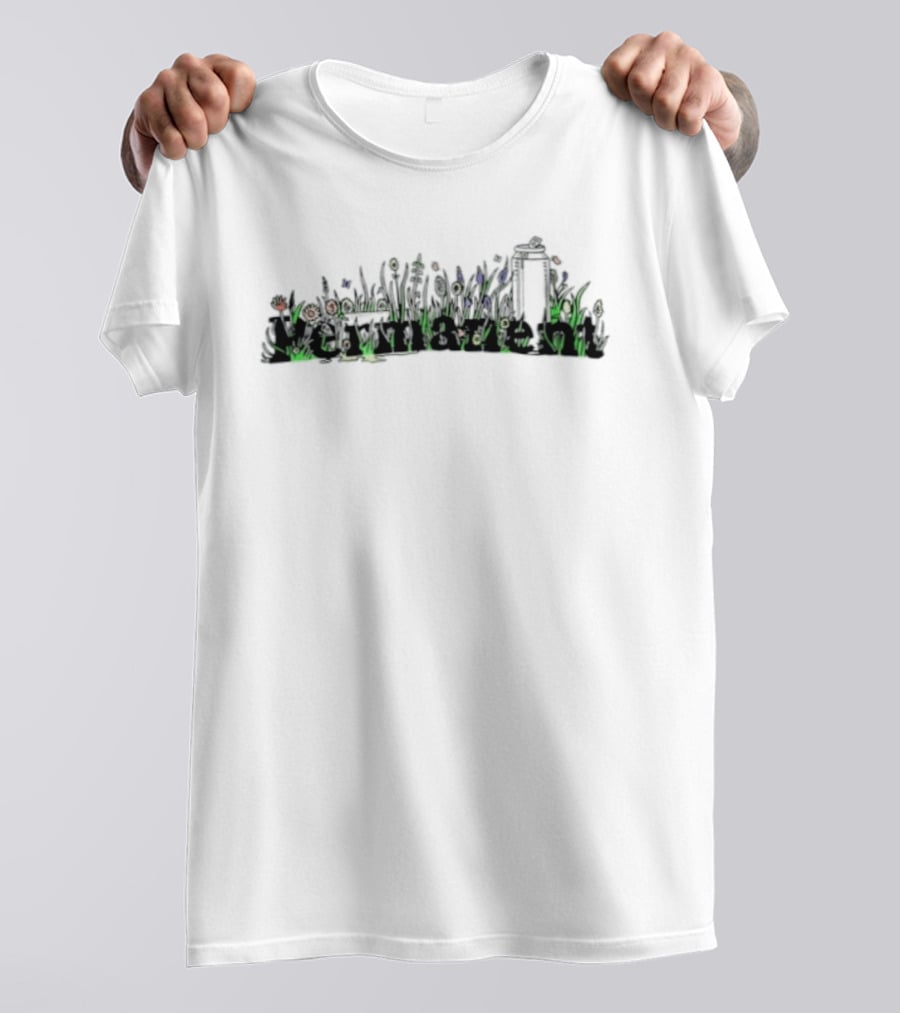 Permanent Day At The Park Floral Meadow T-Shirt