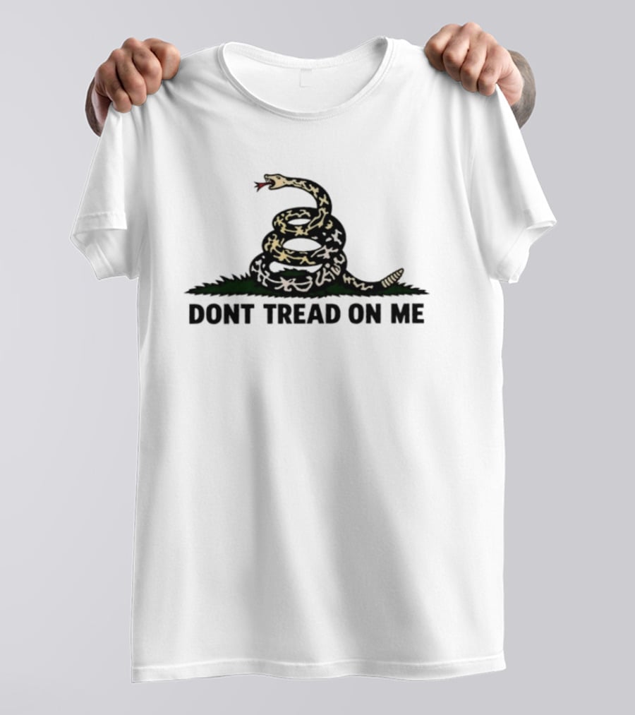 Snake Dont Tread On Me Gadsden Flag Libertarian T-Shirt
