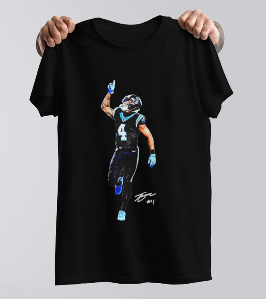 Tetairoa McMillan Carolina Panthers Mac Primetime 4 T-Shirt
