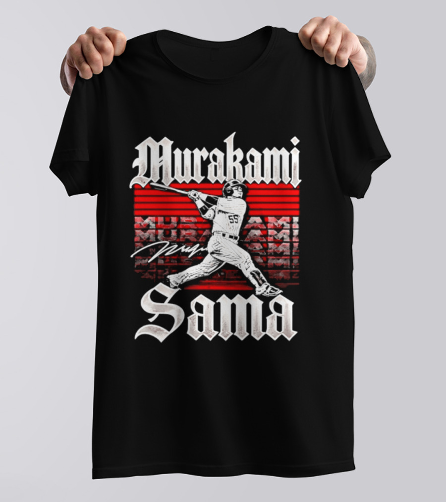 Murakami Sama Chicago White Sox 2026 Postseason Slugger Swing T-Shirt