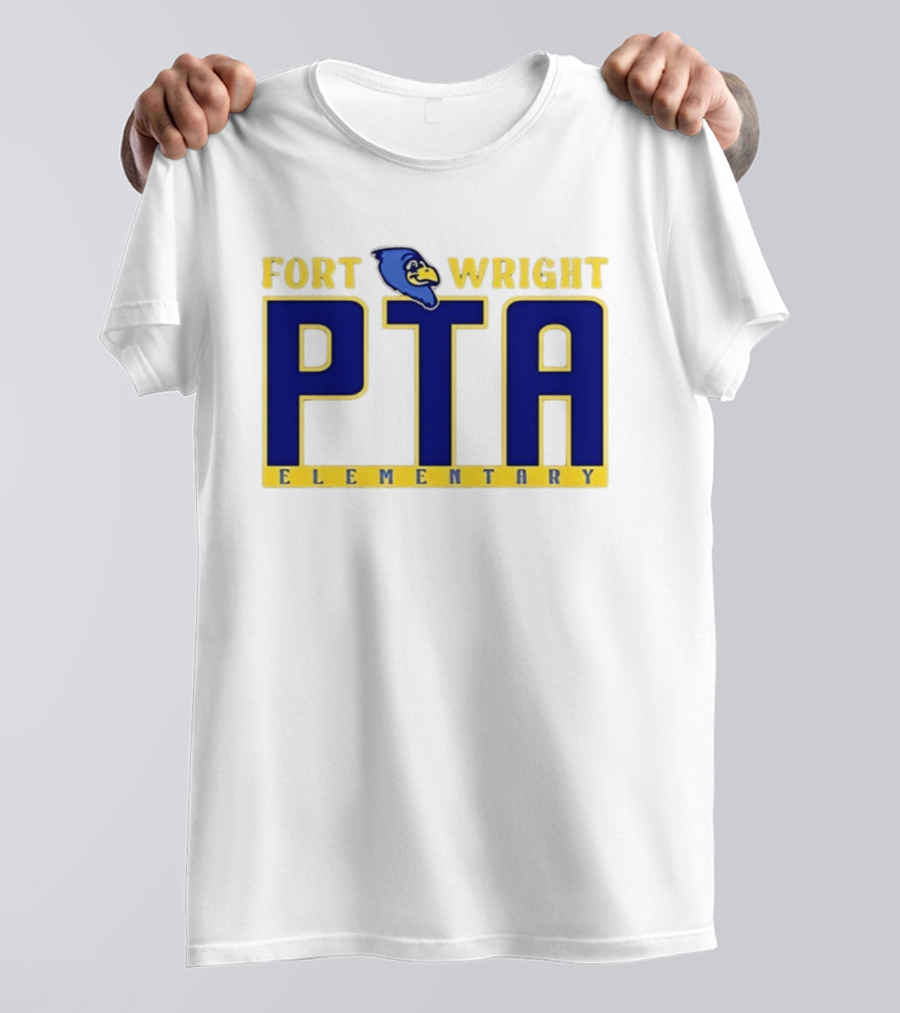 Fort Wright Elementary PTA Blue Jay T-Shirt