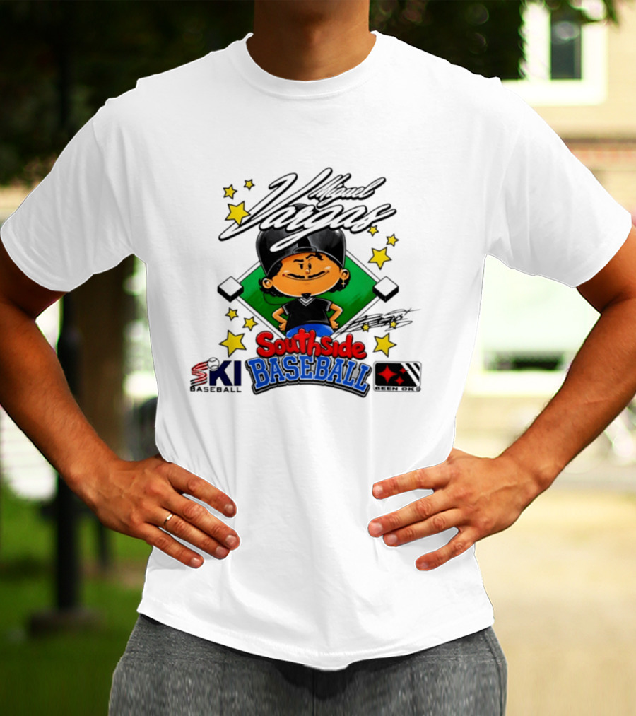 Miguel Vargas Southside Baseball Chicago White Sox Sports SKI Baseball Stars T-Shirt