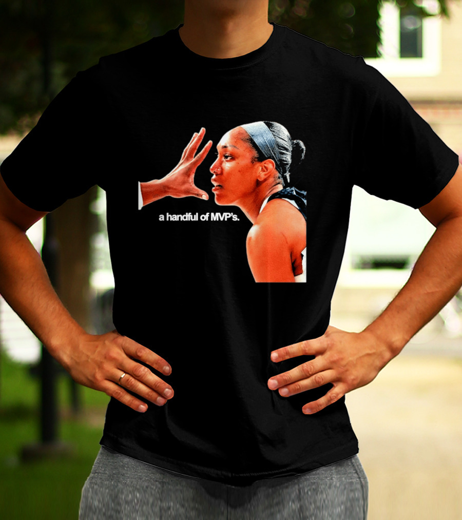 A'ja Wilson A Handful Of MVP's T-Shirt