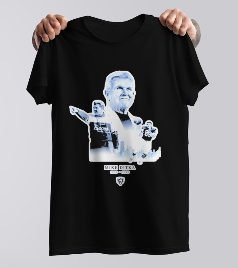 Bears Mike Ditka 1939 2020 Coach Legend Legacy T-Shirt