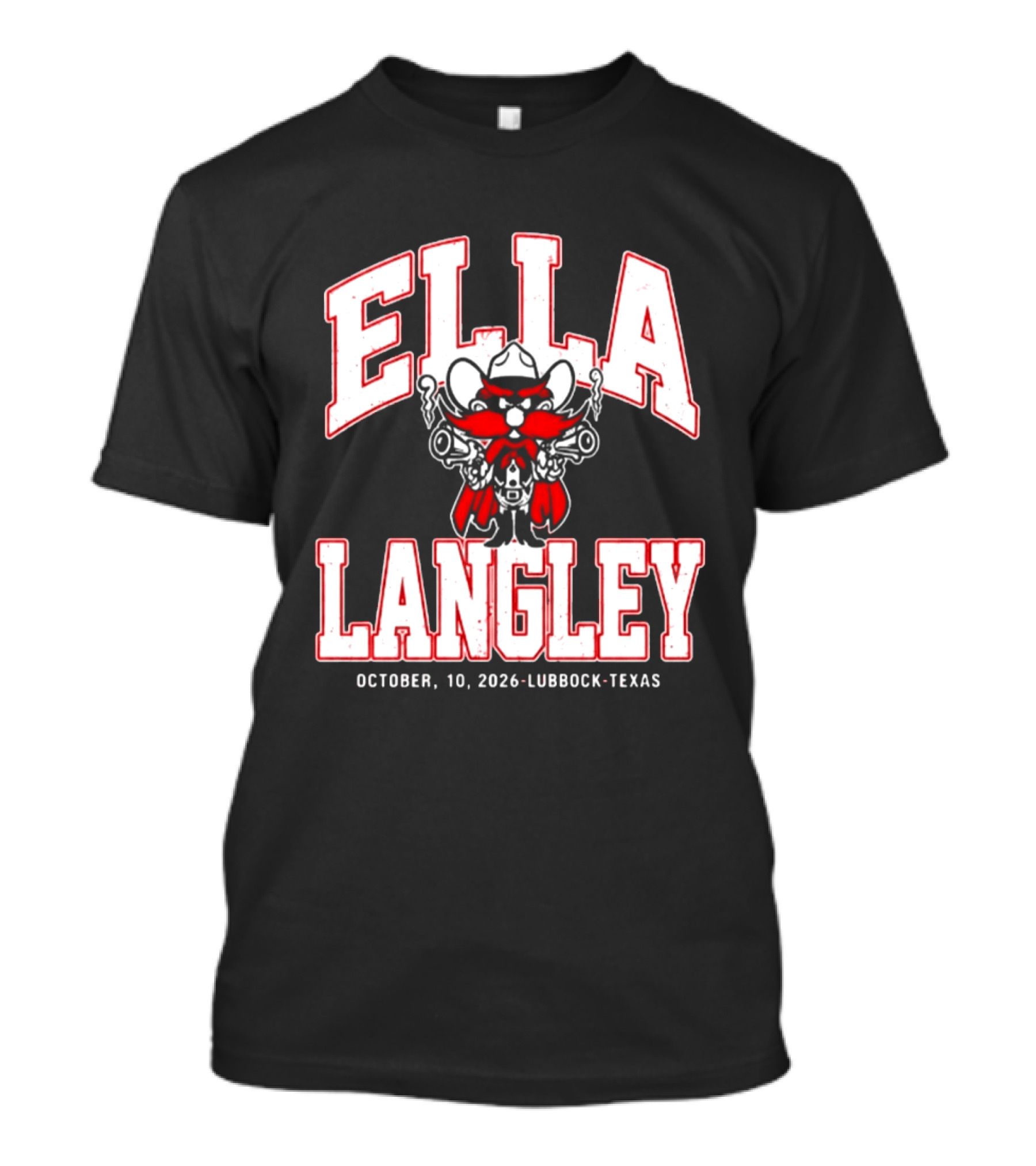 Ella Langley Lubbock Texas October 10 2026 T-Shirt