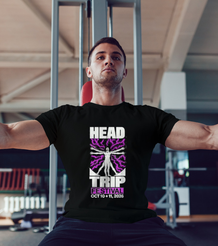 Head Trip Festival Electric Man Oct 13 14 2023 T-Shirt