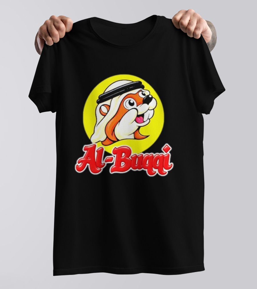 Al Buqqi Beaver Bucees Kufi Cartoon T-Shirt