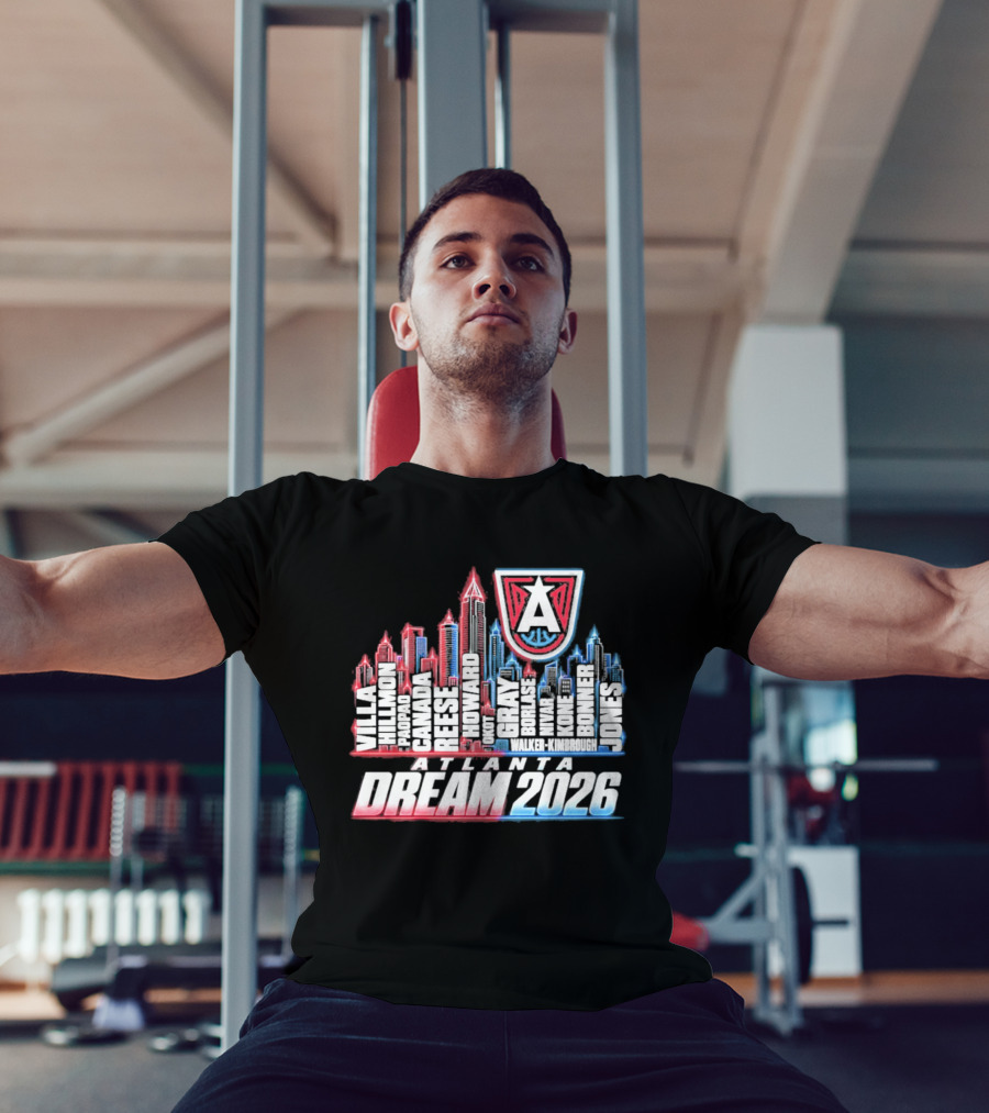 Atlanta Dream 2026 Skyline A T-Shirt