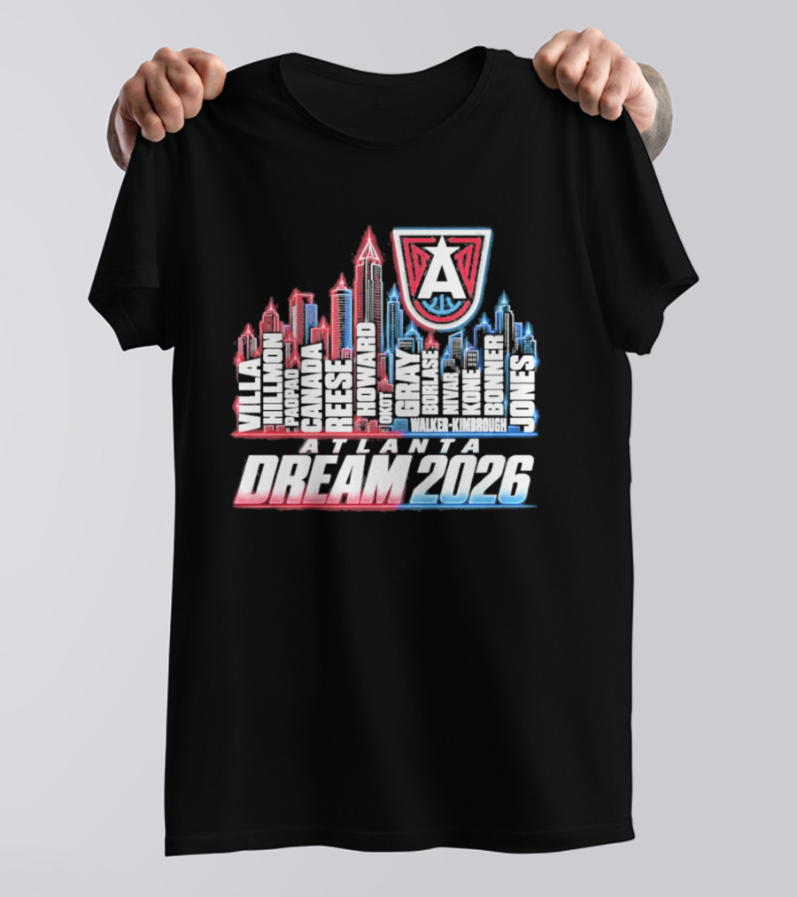 Atlanta Dream 2026 Skyline A T-Shirt