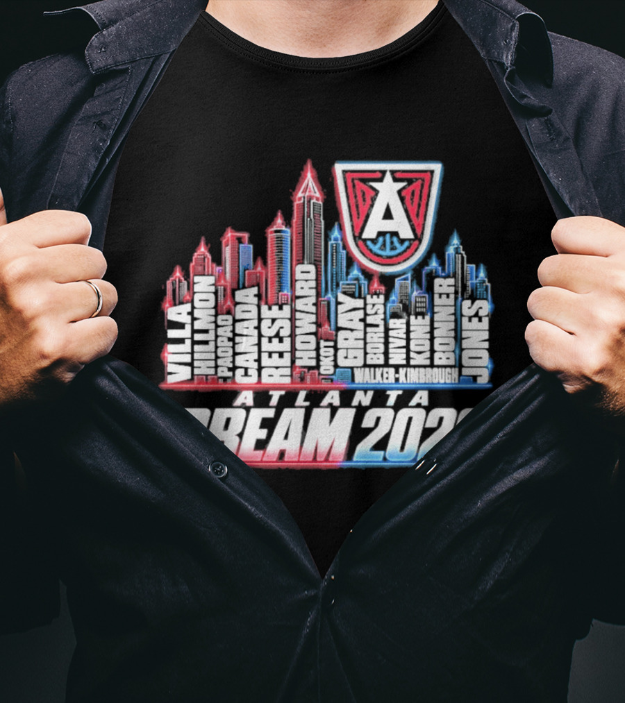 Atlanta Dream 2026 Skyline A T-Shirt