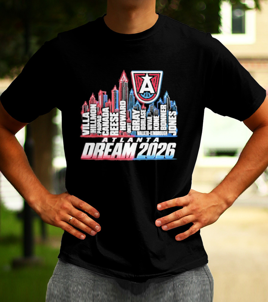 Atlanta Dream 2026 Skyline A T-Shirt