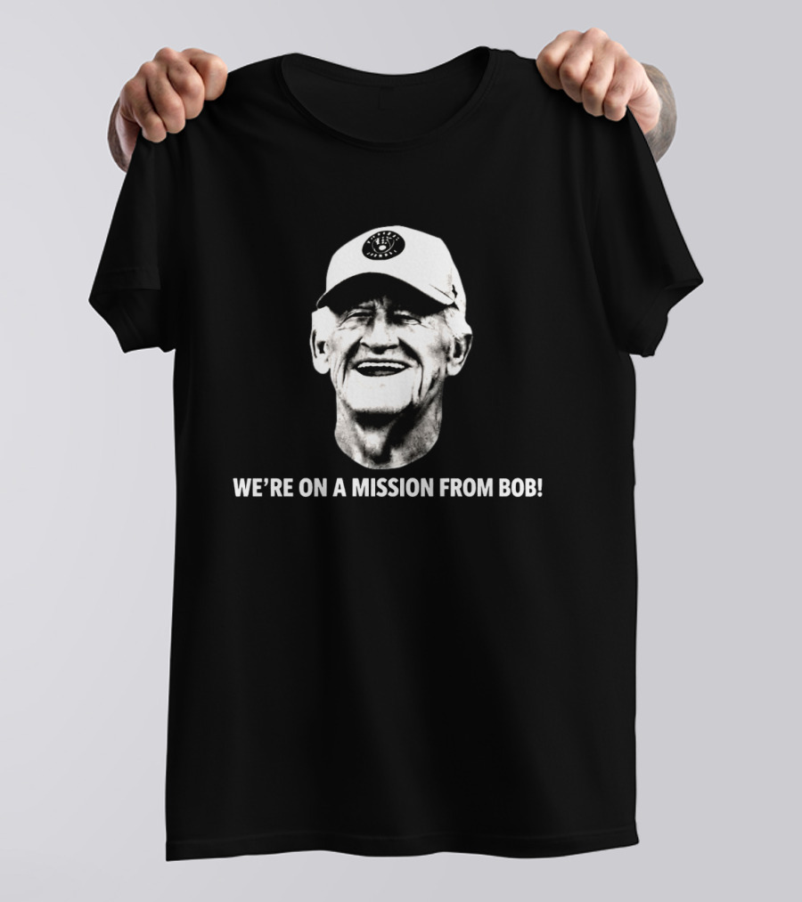 Brewers We're On A Mission From Bob Iconic Tribute Baseball Cap T-Shirt
