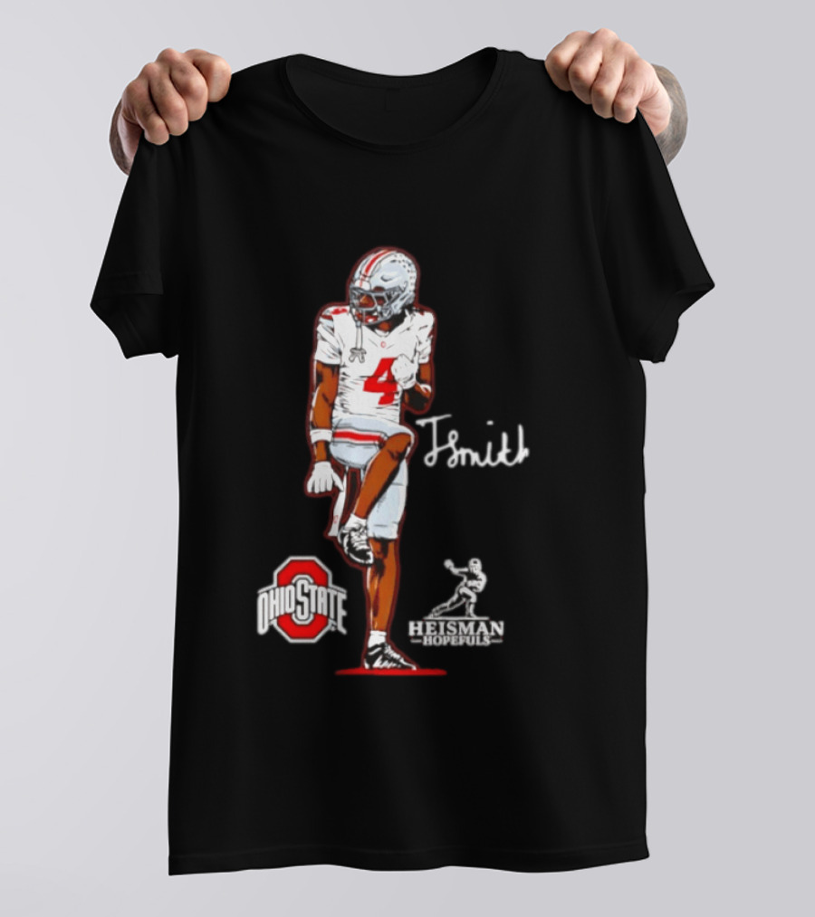 Ohio State Buckeyes J. Smith Heisman Hopeful Number 4 T-Shirt