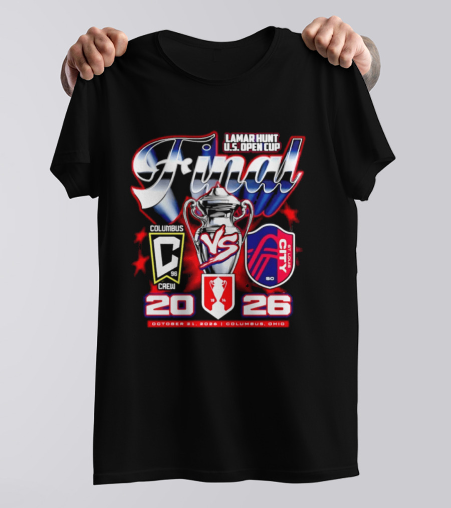 Ohio Final Columbus Crew Vs St. Louis City 2026 October 21 U.S. Open Cup T-Shirt