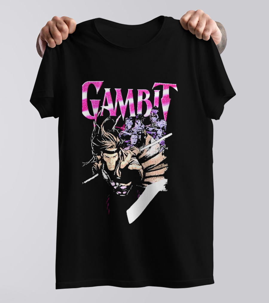 Marvel X Men Gambit Exclusive Comic T-Shirt