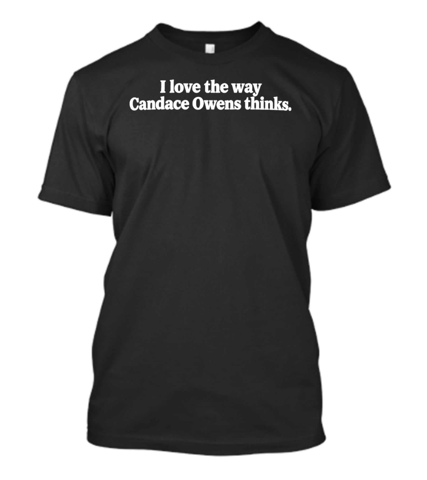 I Love The Way Candace Owens Thinks T-Shirt