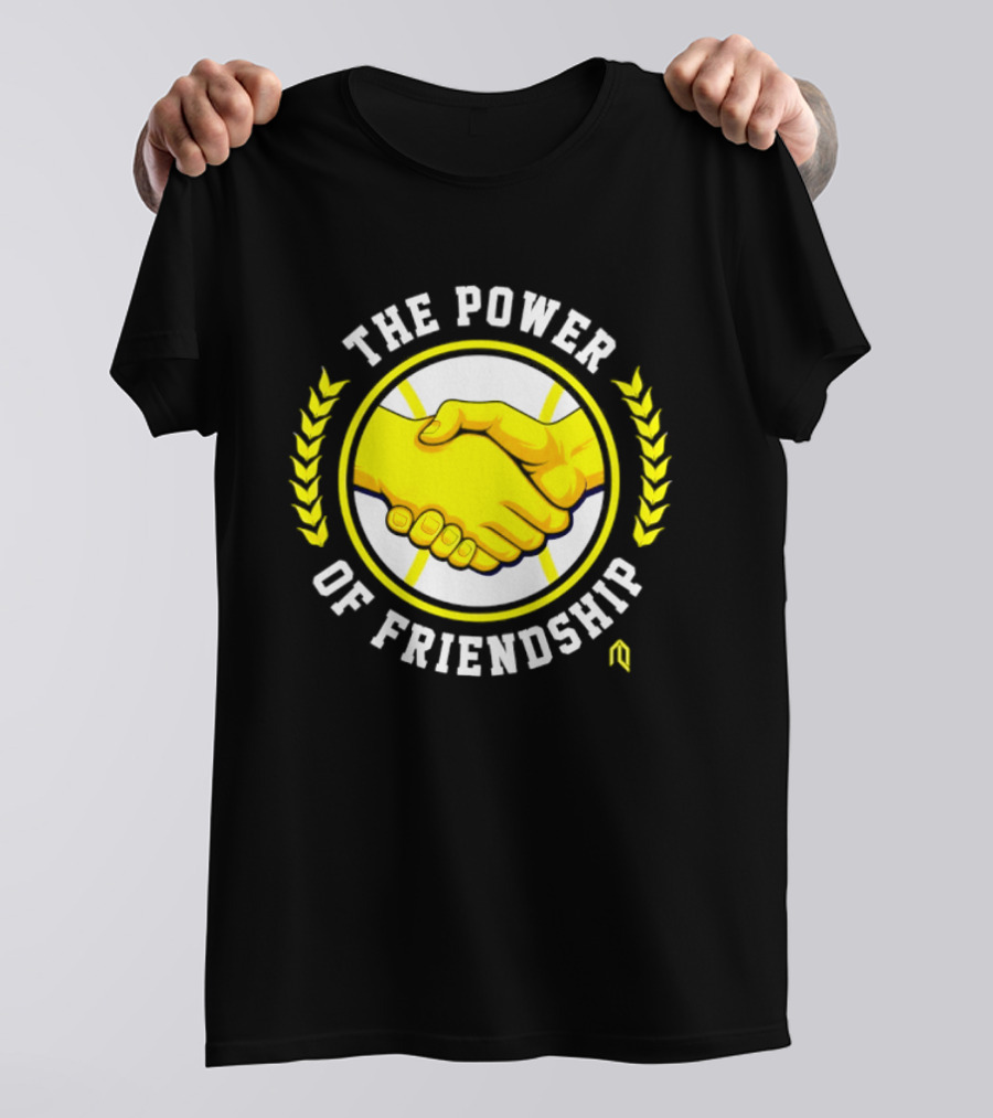 Milwaukee Brewers The Power Of Friendship Handshake Baseball T-Shirt