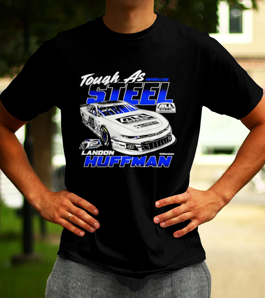 Tough As Steel Landon Huffman Martinsville 2026 T-Shirt