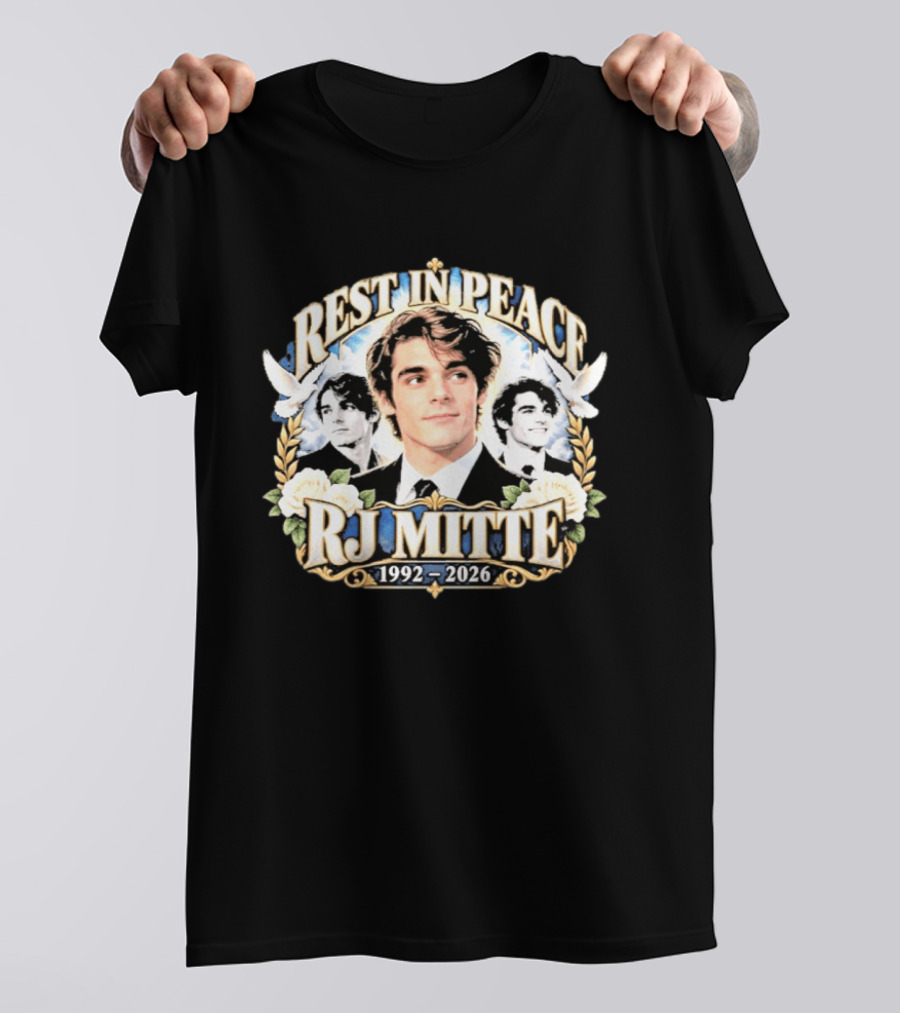 Rest In Peace RJ Mitte 1992 2026 T-Shirt