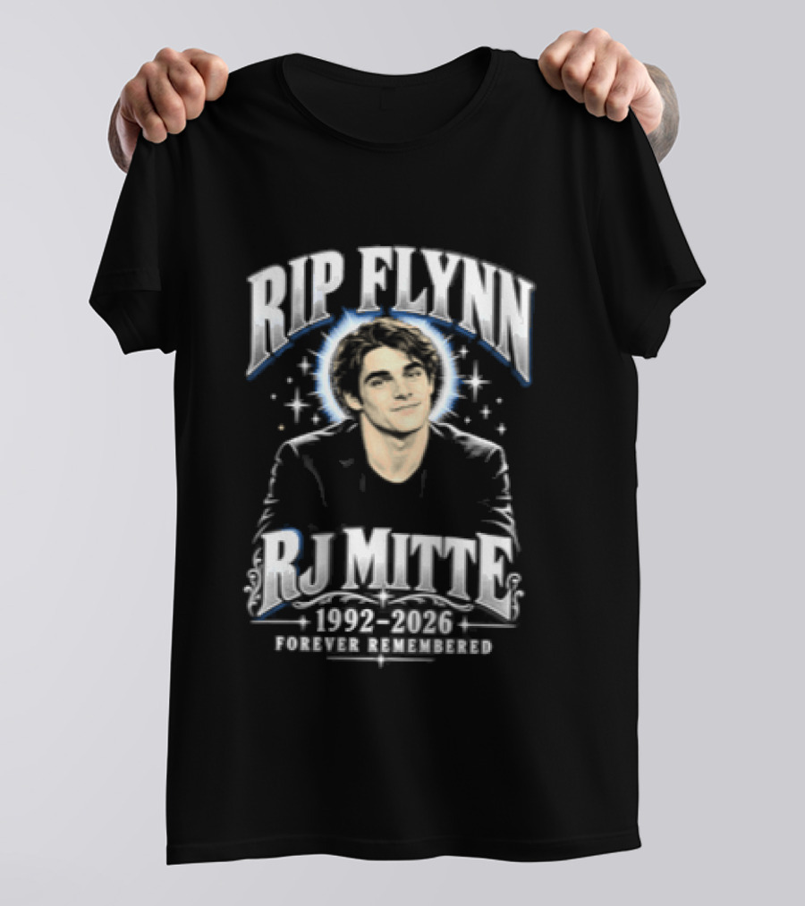 Rip Flynn RJ Mitte Forever Remembered 12/5/1992 2/22/2023 T-Shirt