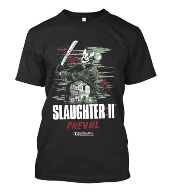 Slaughter II Prevail Halloween 2026 Horror Collection T-Shirt