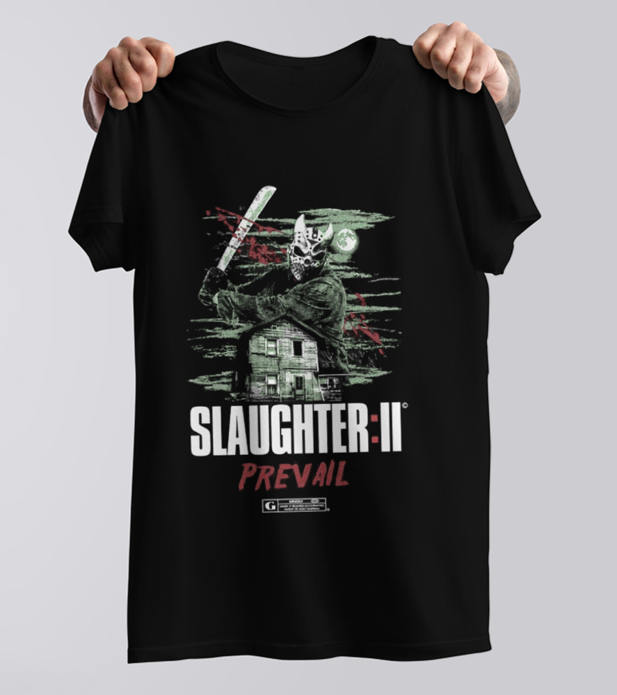 Slaughter II Prevail Halloween 2026 Horror Collection T-Shirt