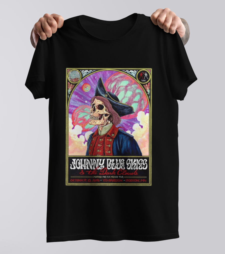 Johnny Blue Skies & The Dark Clouds Waiting For The Magic Tour October 13 TD Garden Boston MA T-Shirt