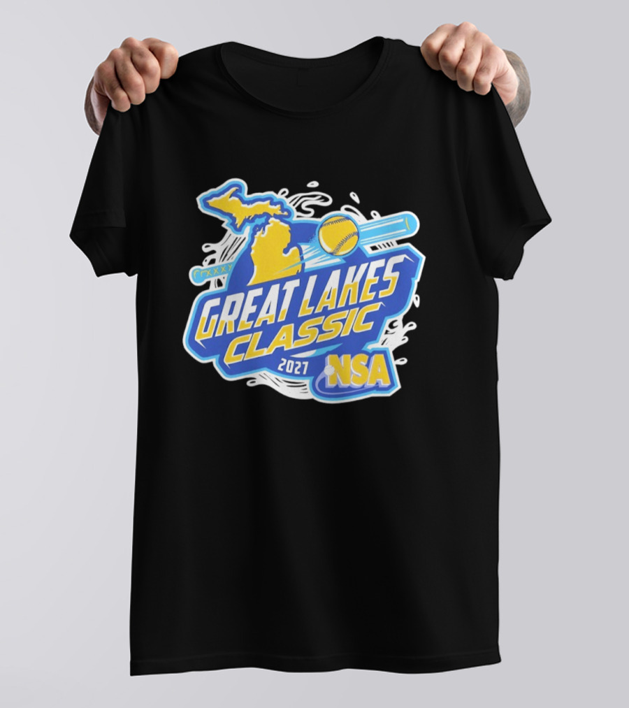 2027 Great Lakes Classic NSA Baseball Fastpitch Tournament T-Shirt
