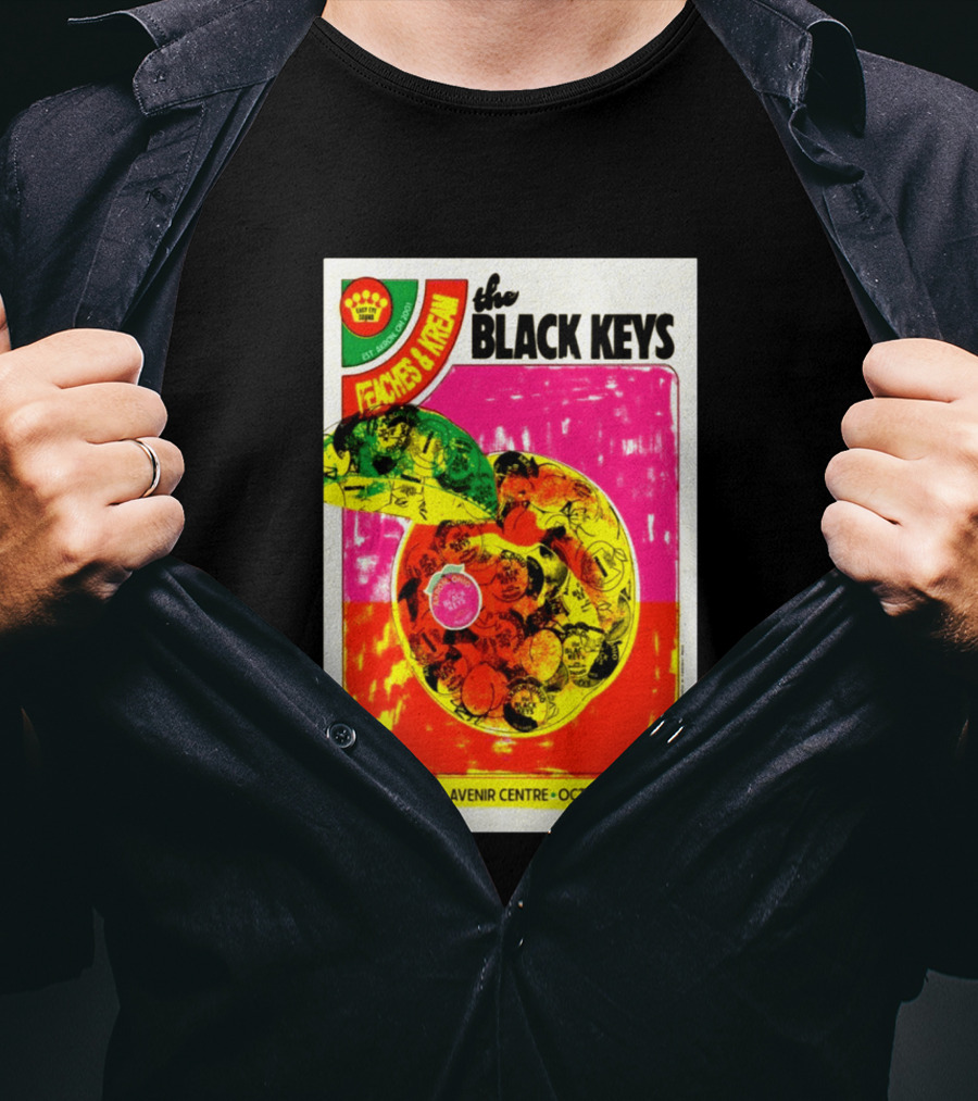 The Black Keys Peaches & Cream Event Moncton NB Avenir Centre October 13 2026 T-Shirt