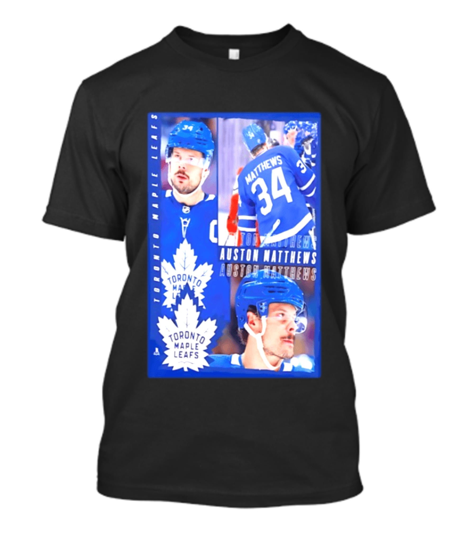 Toronto Maple Leafs Auston Matthews 34 NHL 2026 T-Shirt