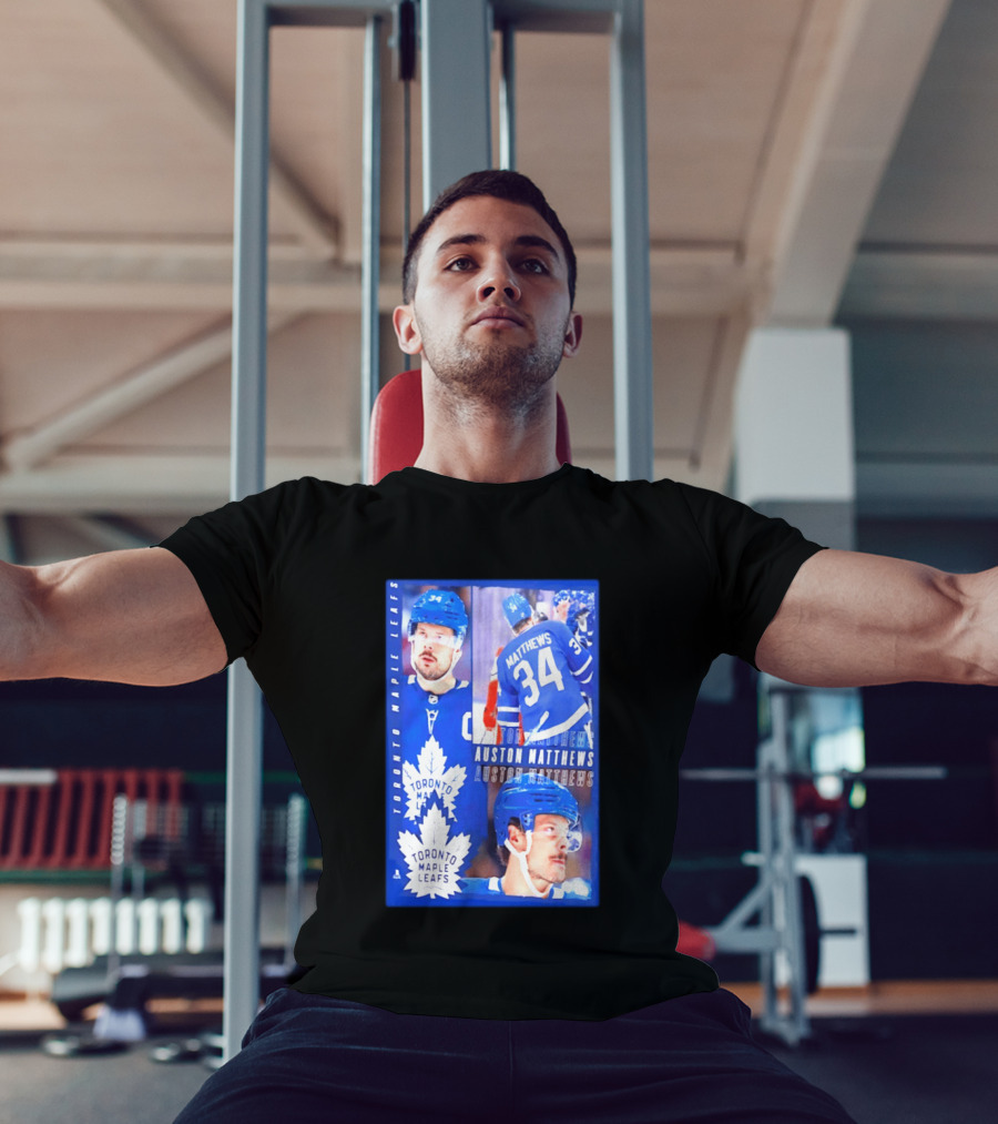Toronto Maple Leafs Auston Matthews 34 NHL 2026 T-Shirt