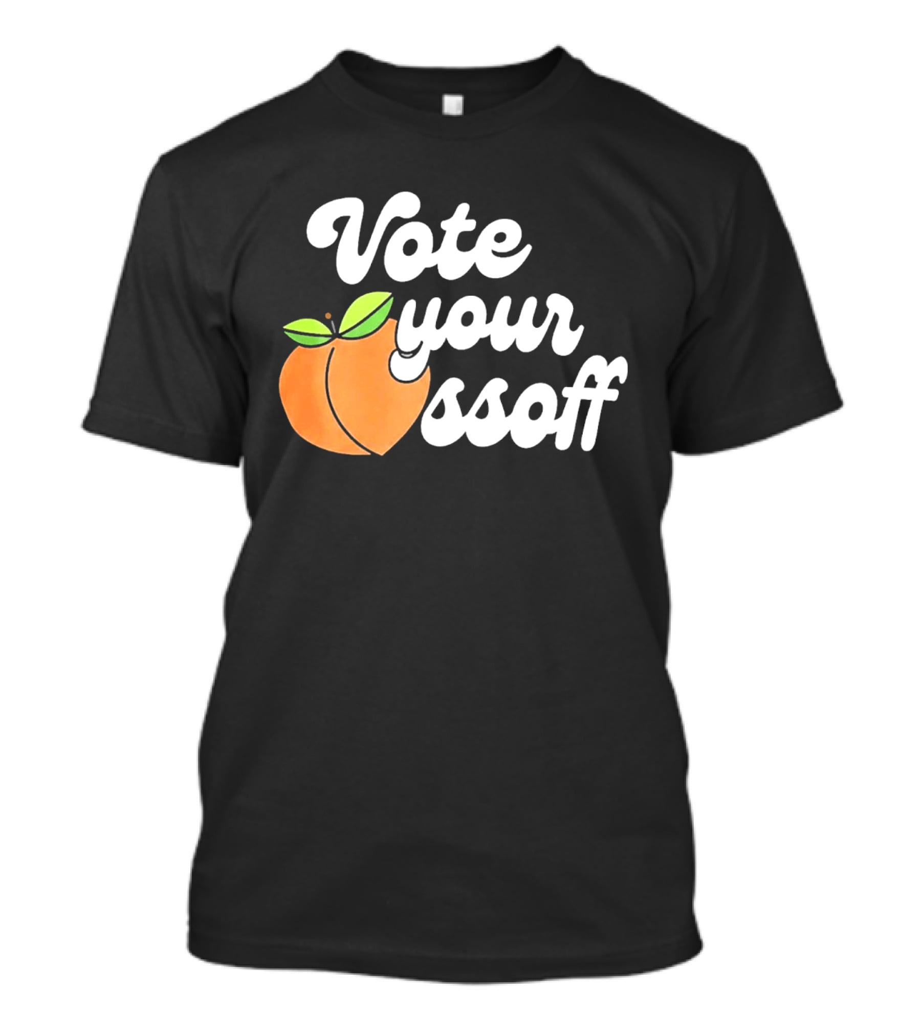 Vote Your Ossoff Peach T-Shirt