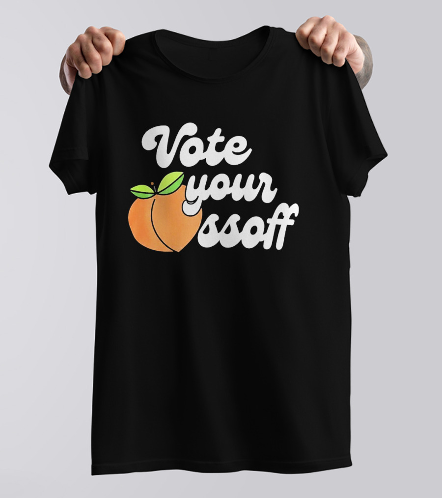 Vote Your Ossoff Peach T-Shirt