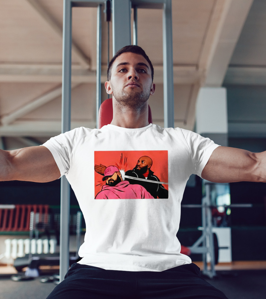 Drake Vs Rick Ross Meme Slap Red T-Shirt
