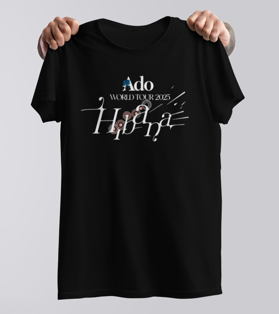 Ado Hibana World Tour 2025 Official Merchandise T-Shirt