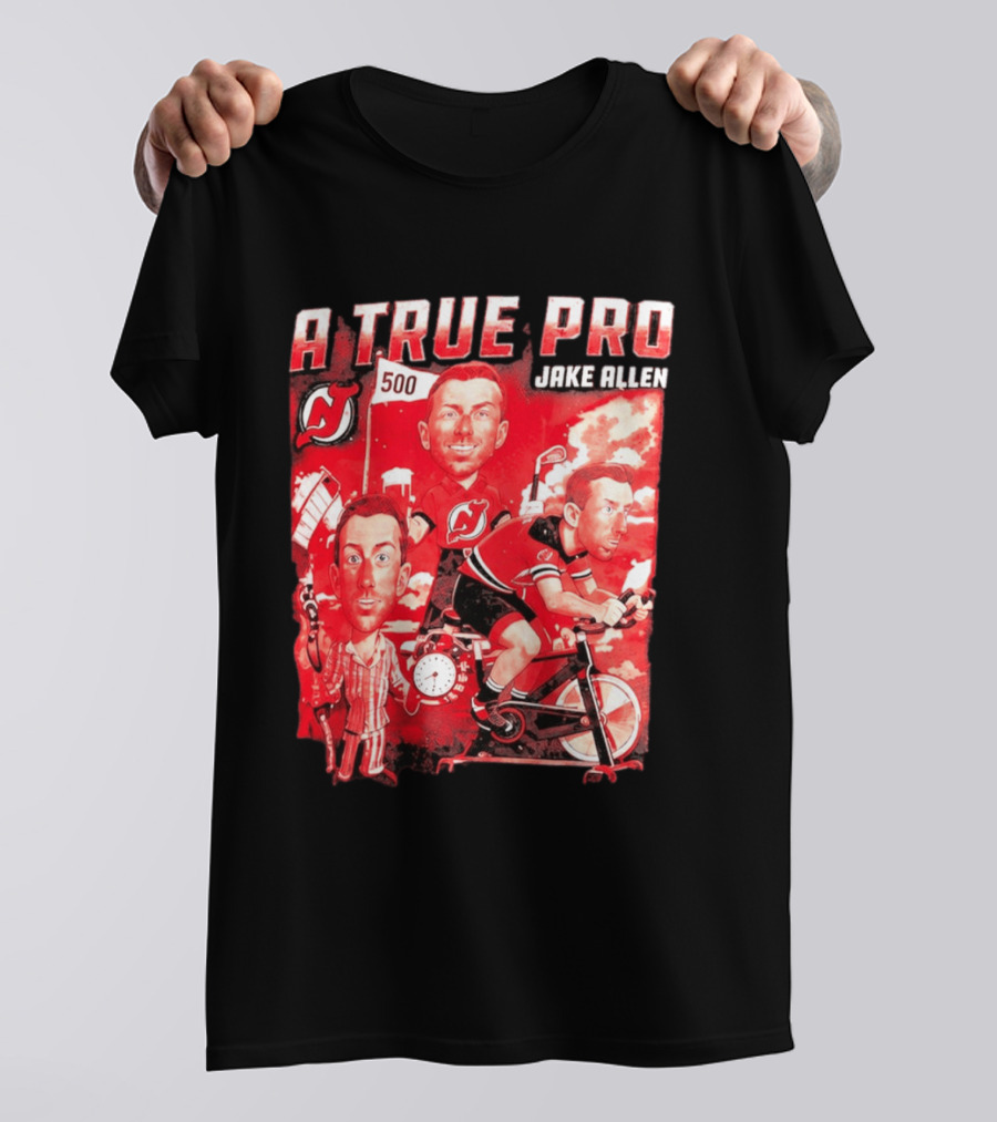 A True Pro Jake Allen NJ Devils 500 T-Shirt