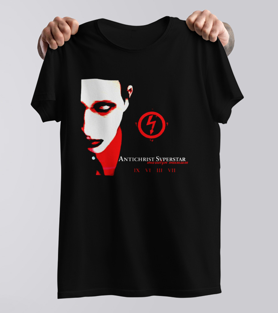Marilyn Manson Antichrist Superstar 30th Anniversary 2026 Album Cover IX VI III VII T-Shirt