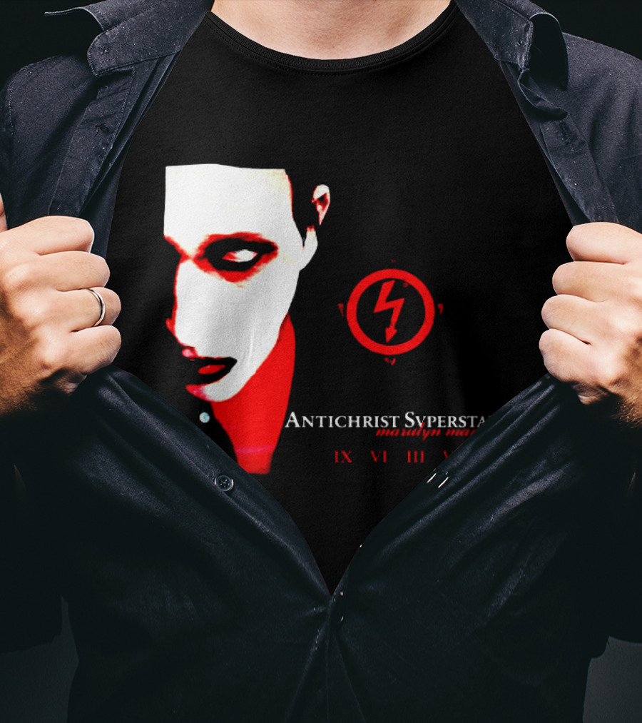 Marilyn Manson Antichrist Superstar 30th Anniversary 2026 Album Cover IX VI III VII T-Shirt