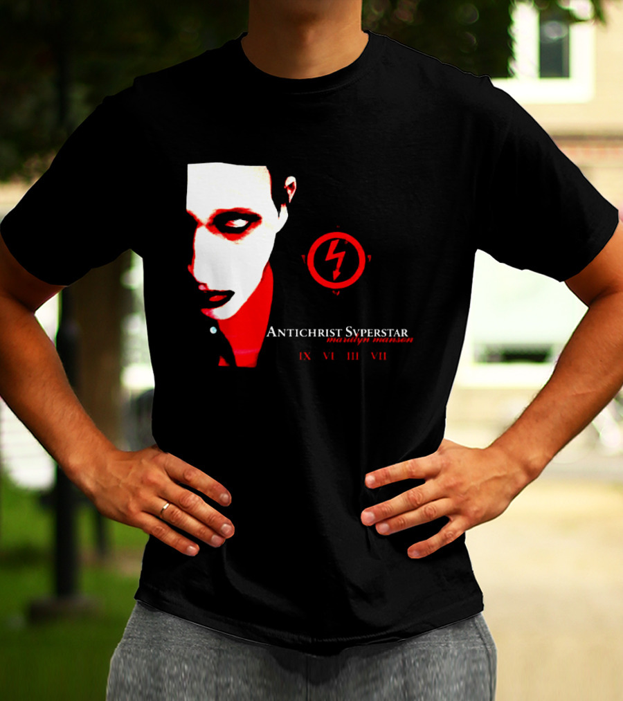 Marilyn Manson Antichrist Superstar 30th Anniversary 2026 Album Cover IX VI III VII T-Shirt