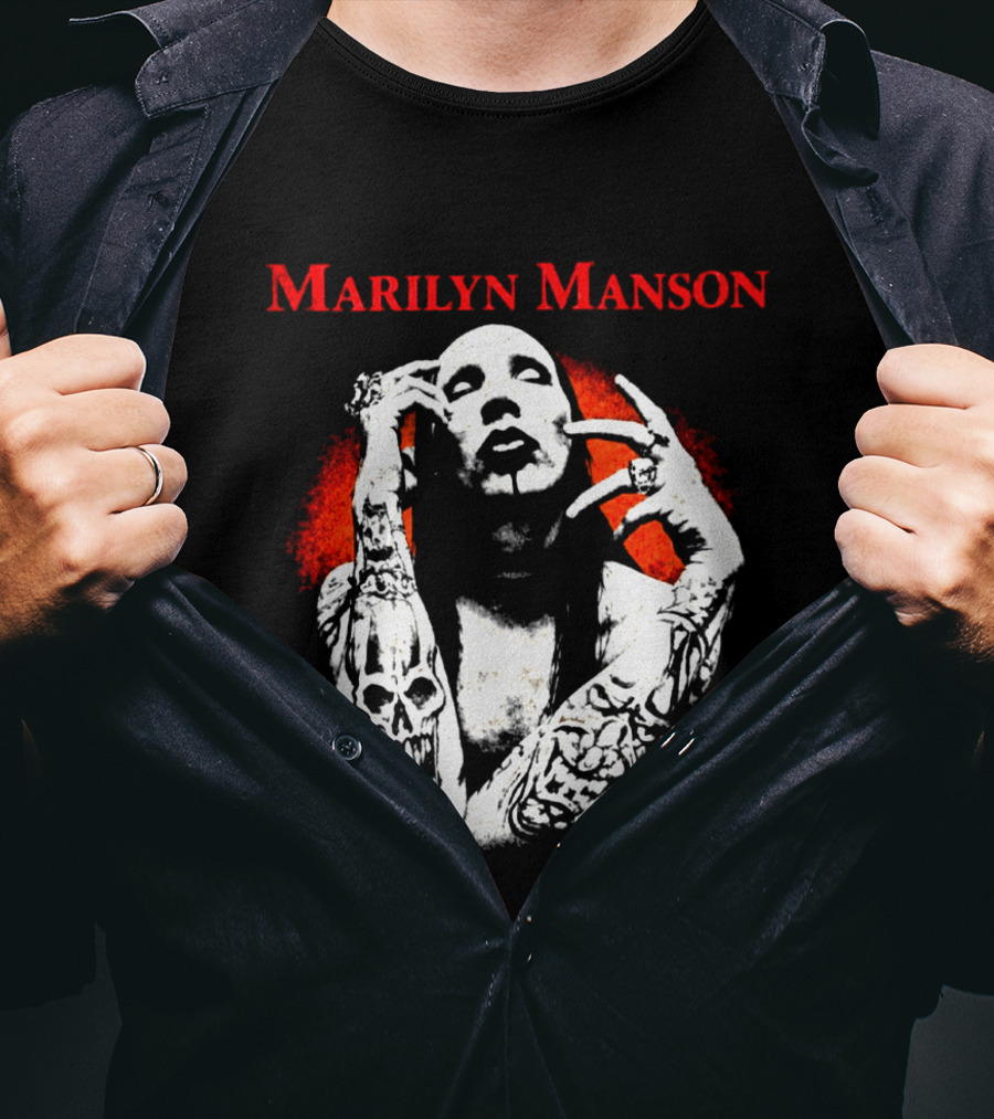 Marilyn Manson Antichrist Superstar 30th Anniversary 2026 Tour Dates Back T-Shirt