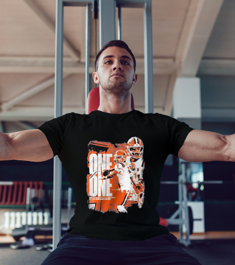 Michael Clayton II Illinois Historic Freshman Touchdown Win T-Shirt